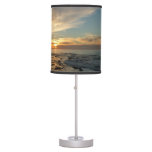 San Diego Sunset I California Seascape Table Lamp
