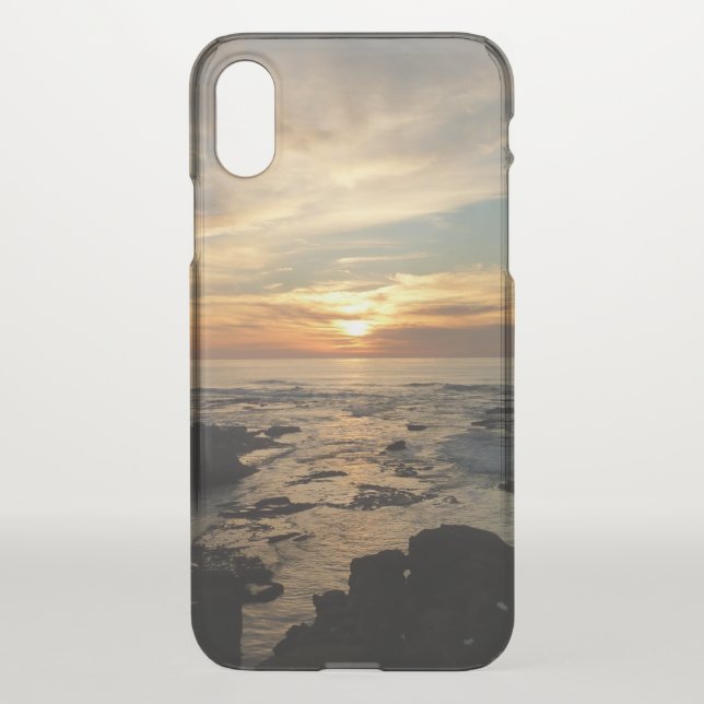 San Diego Sunset I California Seascape Uncommon iPhone Case (Back)