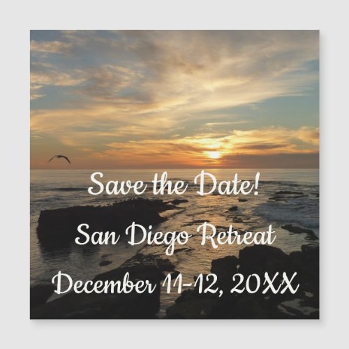 San Diego Sunset I Save the Date