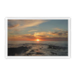 San Diego Sunset II California Seascape Acrylic Tray