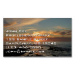 San Diego Sunset II California Seascape Business Card Magnet