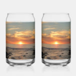 San Diego Sunset II California Seascape Can Glass