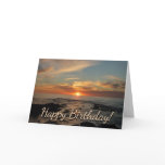San Diego Sunset II California Seascape Card