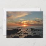 San Diego Sunset II California Seascape Card