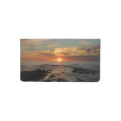 San Diego Sunset II California Seascape Checkbook Cover (Front)