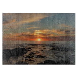San Diego Sunset II California Seascape Cutting Board