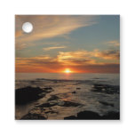 San Diego Sunset II California Seascape Favor Tags