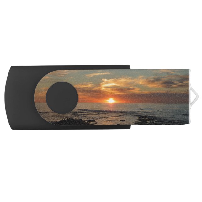 San Diego Sunset II California Seascape Flash Drive (Front)