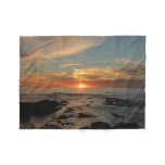 San Diego Sunset II California Seascape Fleece Blanket