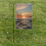 San Diego Sunset II California Seascape Garden Flag