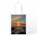 San Diego Sunset II California Seascape Grocery Bag