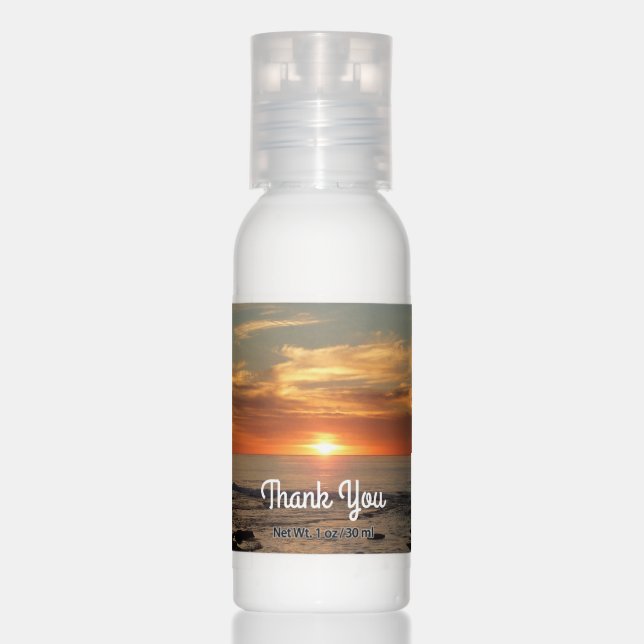 San Diego Sunset II California Seascape Hand Lotion (Front)