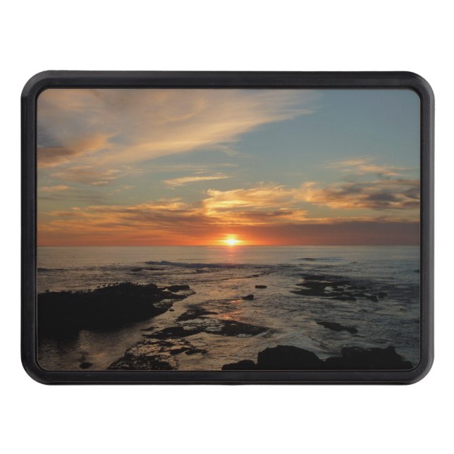 San Diego Sunset II California Seascape Hitch Cover (Front)