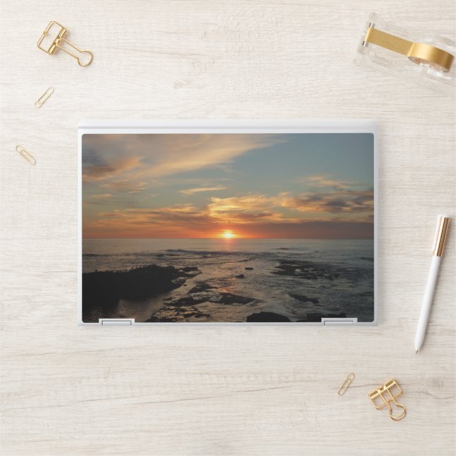 San Diego Sunset II California Seascape HP Laptop Skin (Desk)