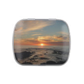San Diego Sunset II California Seascape Jelly Belly Candy Tin (Top)