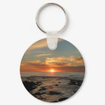 San Diego Sunset II California Seascape Keychain
