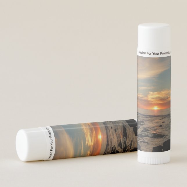 San Diego Sunset II California Seascape Lip Balm (Front)