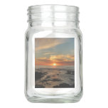 San Diego Sunset II California Seascape Mason Jar