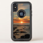 San Diego Sunset II California Seascape OtterBox Defender iPhone X Case