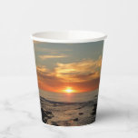 San Diego Sunset II California Seascape Paper Cups