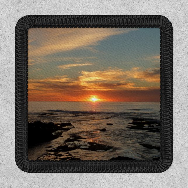 San Diego Sunset II California Seascape Patch (Front)