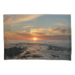 San Diego Sunset II California Seascape Pillow Case