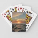 San Diego Sunset II California Seascape Poker Cards