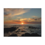 San Diego Sunset II California Seascape Postcard