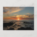 San Diego Sunset II California Seascape Postcard