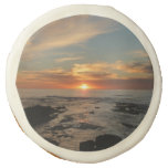 San Diego Sunset II California Seascape Sugar Cookie