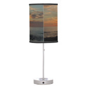San Diego Sunset II California Seascape Table Lamp (Back)