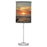 San Diego Sunset II California Seascape Table Lamp