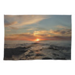 San Diego Sunset II California Seascape Towel