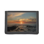San Diego Sunset II California Seascape Tri-fold Wallet