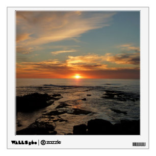 San Diego Sunset II California Seascape Wall Decal