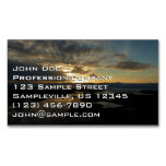 San Diego Sunset III Stunning California Landscape Business Card Magnet