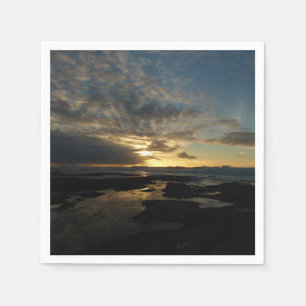 San Diego Sunset III Stunning California Landscape Paper Napkins