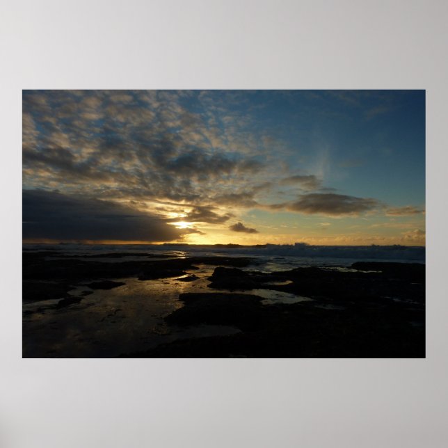 San Diego Sunset III Stunning California Landscape Poster (Front)