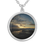 San Diego Sunset III Stunning California Landscape Silver Plated Necklace