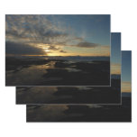 San Diego Sunset III Stunning California Landscape Wrapping Paper Sheets