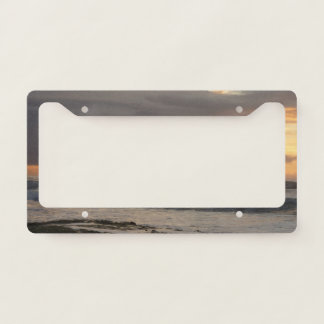 San Diego Sunset IV California Seascape License Plate Frame