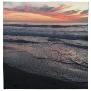 San Diego Sunset Napkin