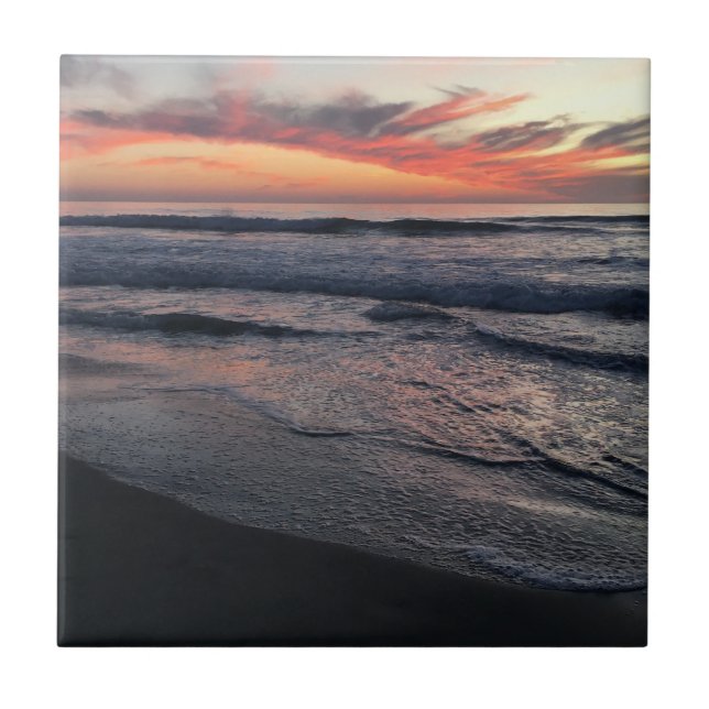 San Diego Sunset Tile (Front)