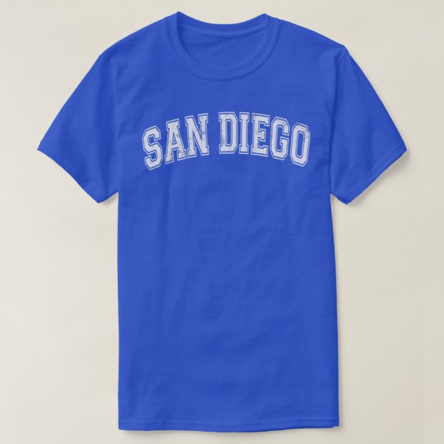 San Diego Sweat California State T-Shirt (Design Front)