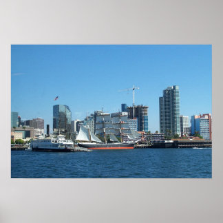 San Diego & the Star of India Poster