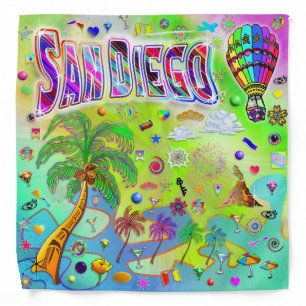 San Diego Timeless Melody Bandana