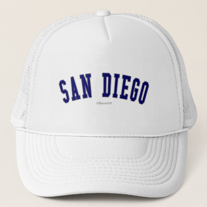 San Diego Trucker Hat