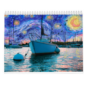 San Diego Van Gogh 2022 Wall Calendar 