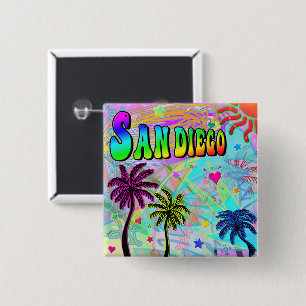 San Diego Vivid Romance Button