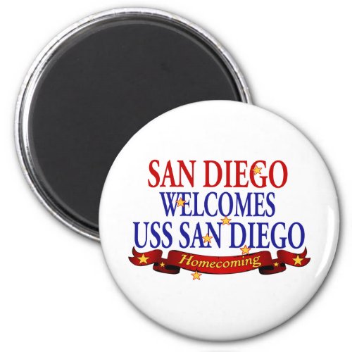 San Diego Welcomes USS San Diego Magnet